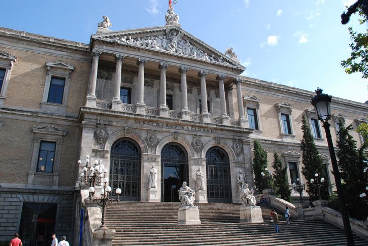 biblioteca nacional museo de madrid